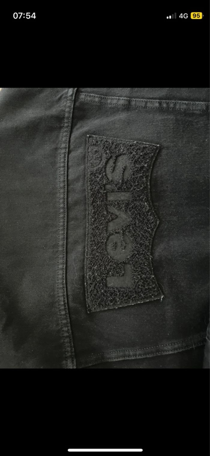 Veste trucker sherpa relaxed taille M Levi’s - photo numéro 5