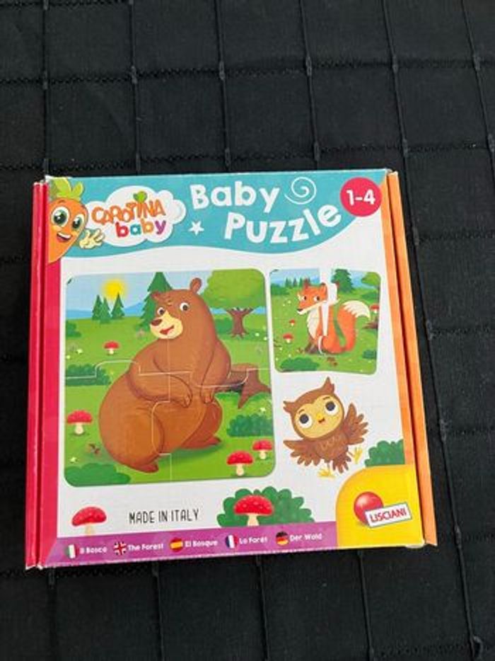 Lot de 6 baby puzzle animaux