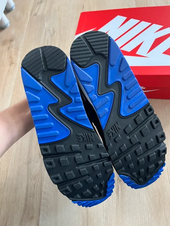 Nike Nike Air Max 90 White Persan Violet Taille 43 - photo numéro 4