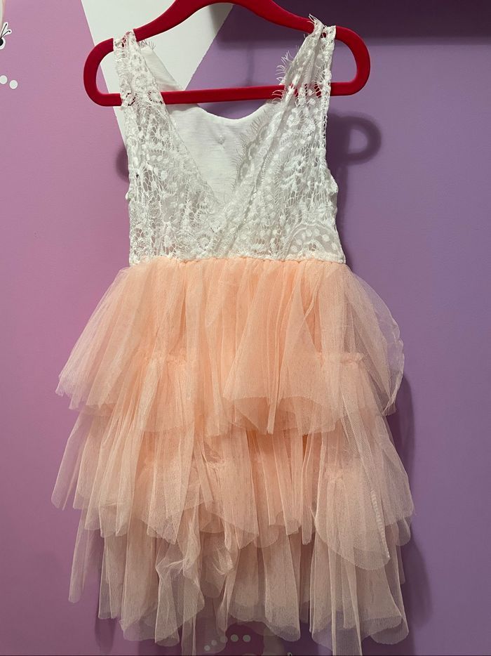Robe de cérémonie événement fille 5 ans - photo numéro 2