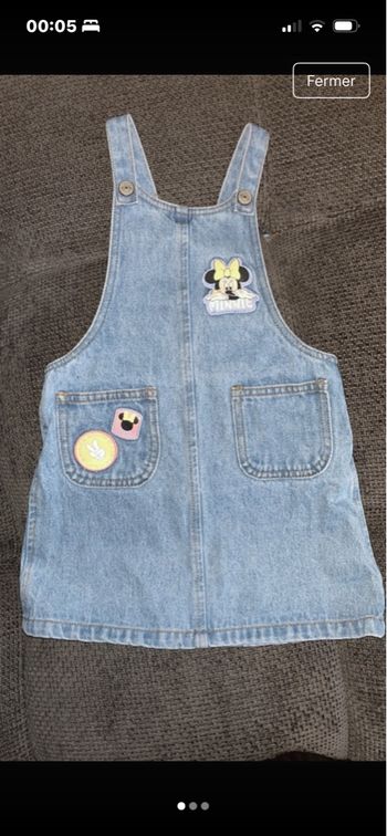 Robe en jean Minnie 