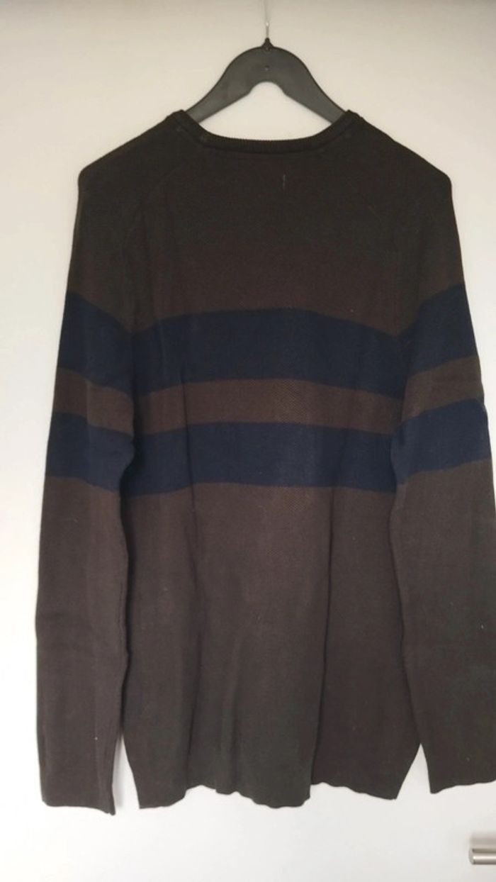 Pull homme jules taille xl vert et bleu marine - photo numéro 6