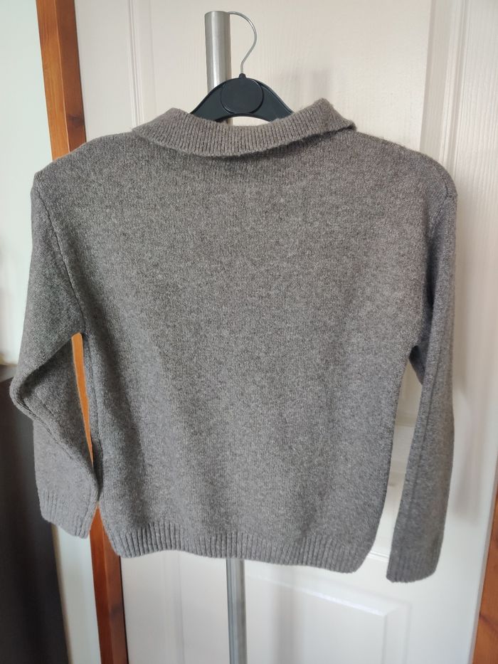 Pull marron 10 ans - photo numéro 3
