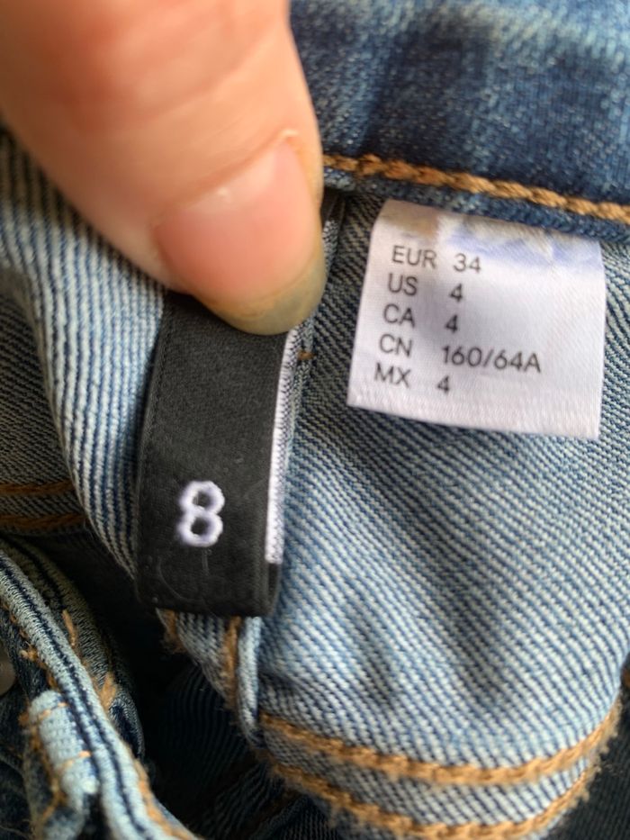 Jean slim à lacets Divided taille petit 34 - photo numéro 5