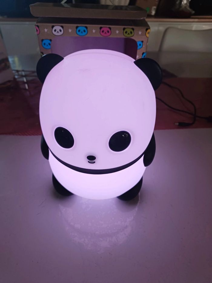 Veilleuse lampe led panda - photo numéro 6