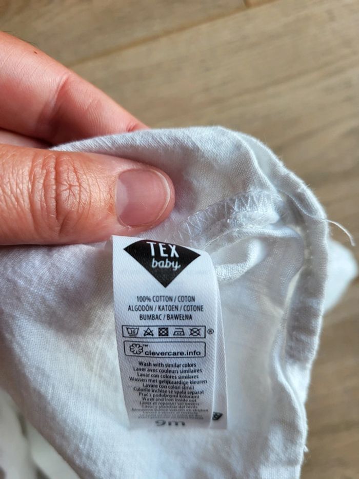 Chemise coton été bébé garçon - photo numéro 5