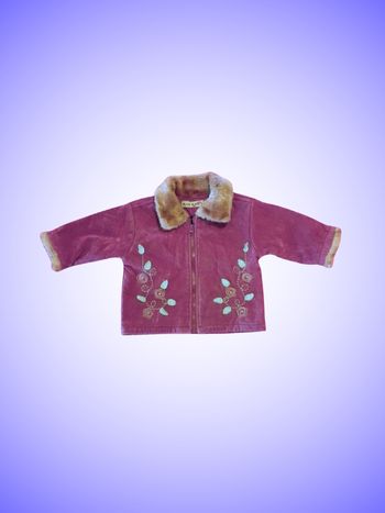 Manteau Bébé Rose 12 mois Tom Kids