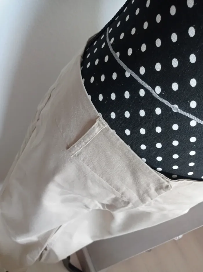 Pantalon droit beige , Shesan 42 - photo numéro 2