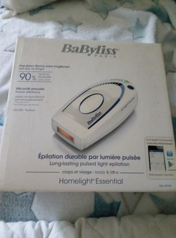 Épilateur laser Babyliss neuf