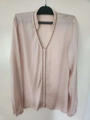Adorable blouse rose poudrée Promod taille 40