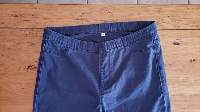 Pantalon tregging bleu marine taille M - photo numéro 3