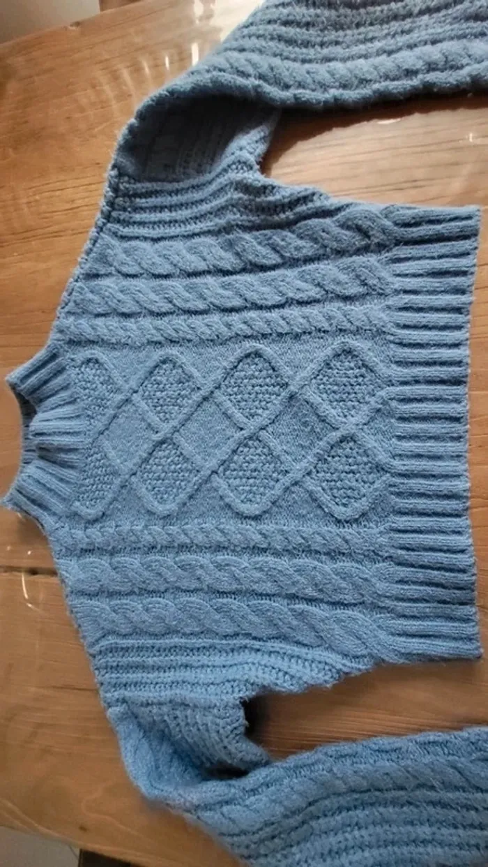 Pull bleu xxs kiabi - photo numéro 2