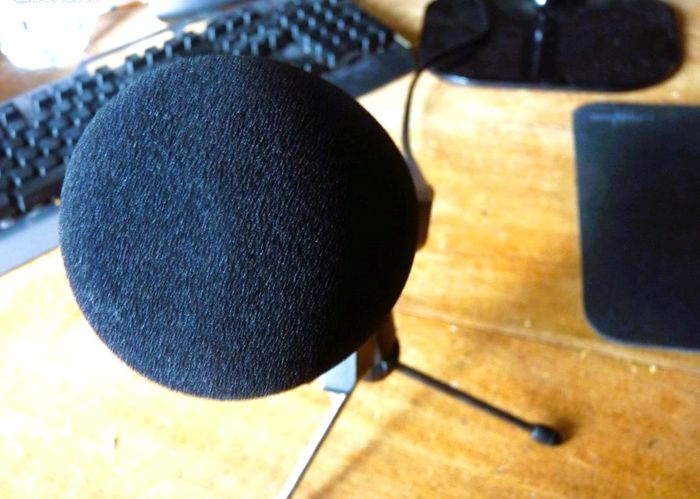 Microphone USB sur pied bureau informatique multimedia video neuf - photo numéro 2