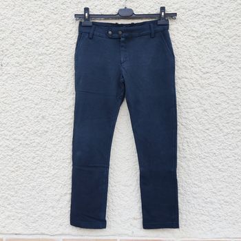 Pantalon garçon 10/12 ans en coton noir style chic