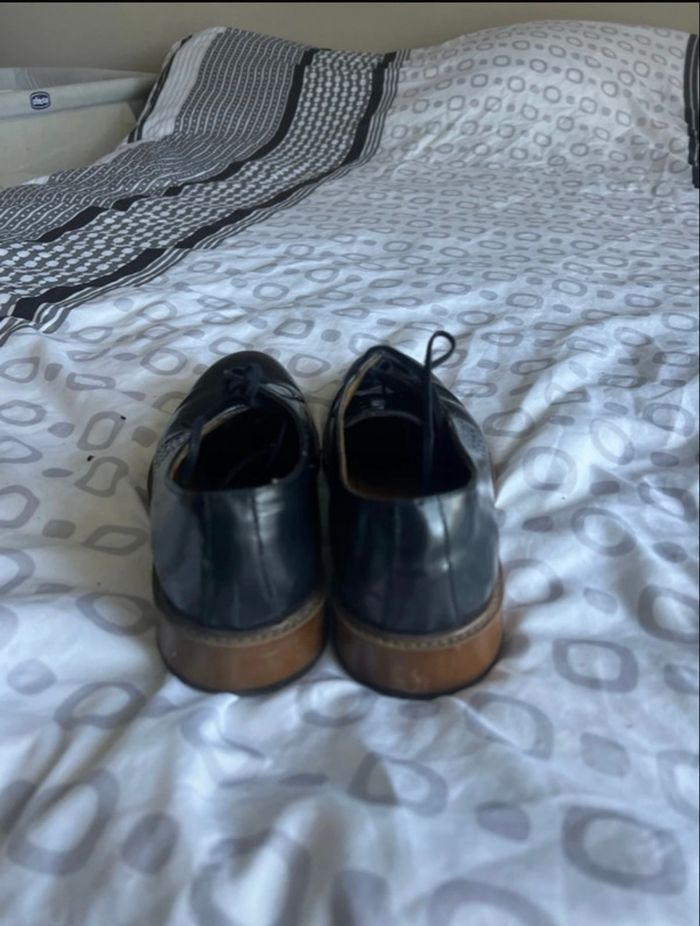Chaussure de costume Zara en cuir taille 40 - photo numéro 2
