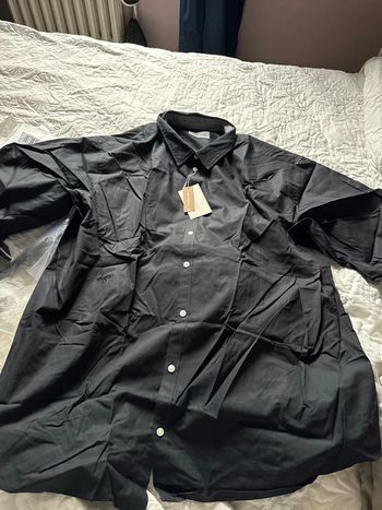 Chemise noir pier one 6XL manche longue
