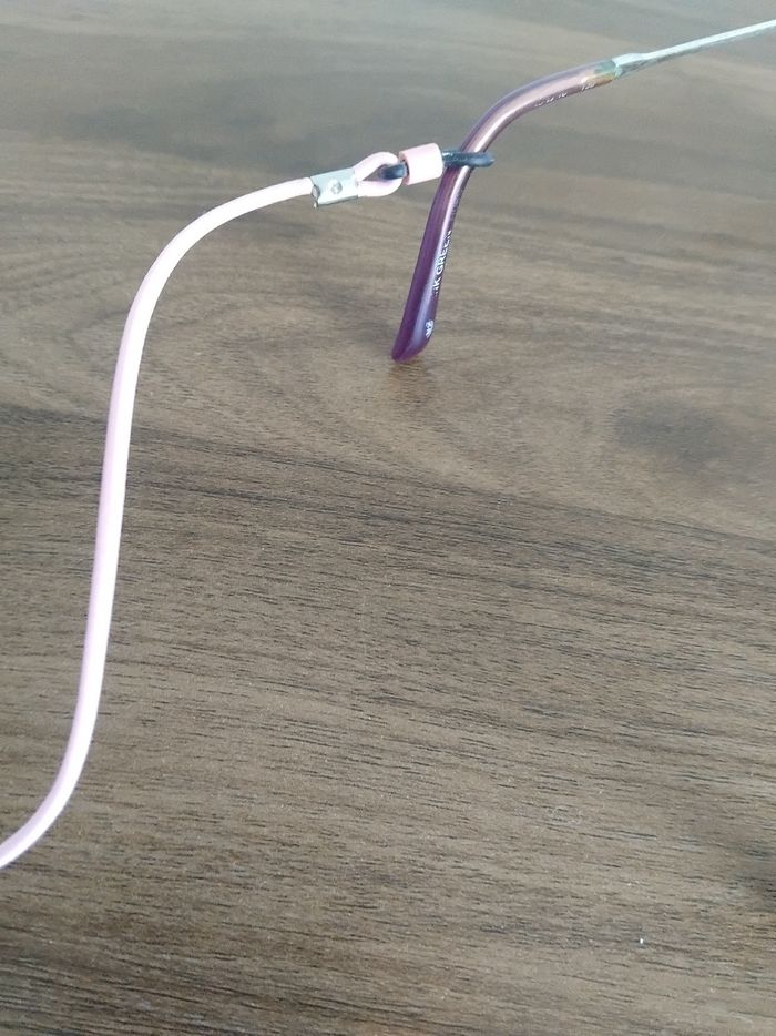 Attache ou cordon lunettes fille - photo numéro 5