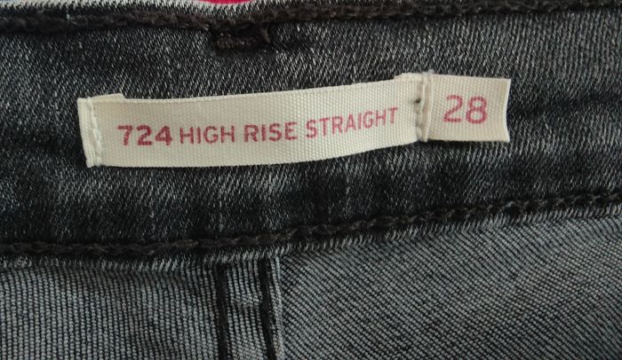 Jean Levi's 724 W29 L28 gris - photo numéro 5