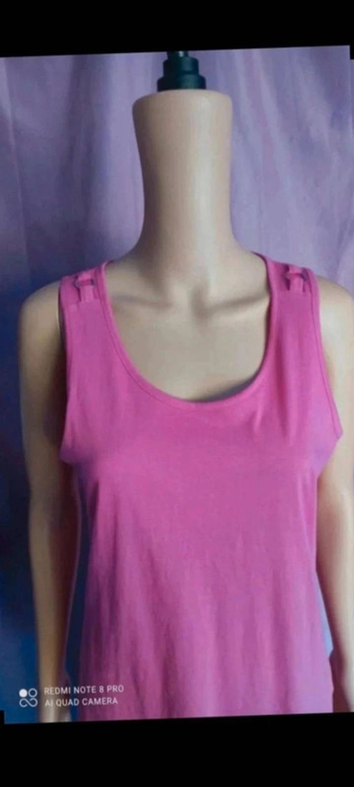 Débardeur  rose  taille  2 - photo numéro 2
