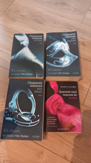 Livre 50 nuances de Grey
