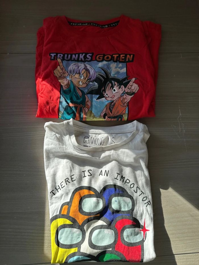 Lot 2 t-shirts garçons