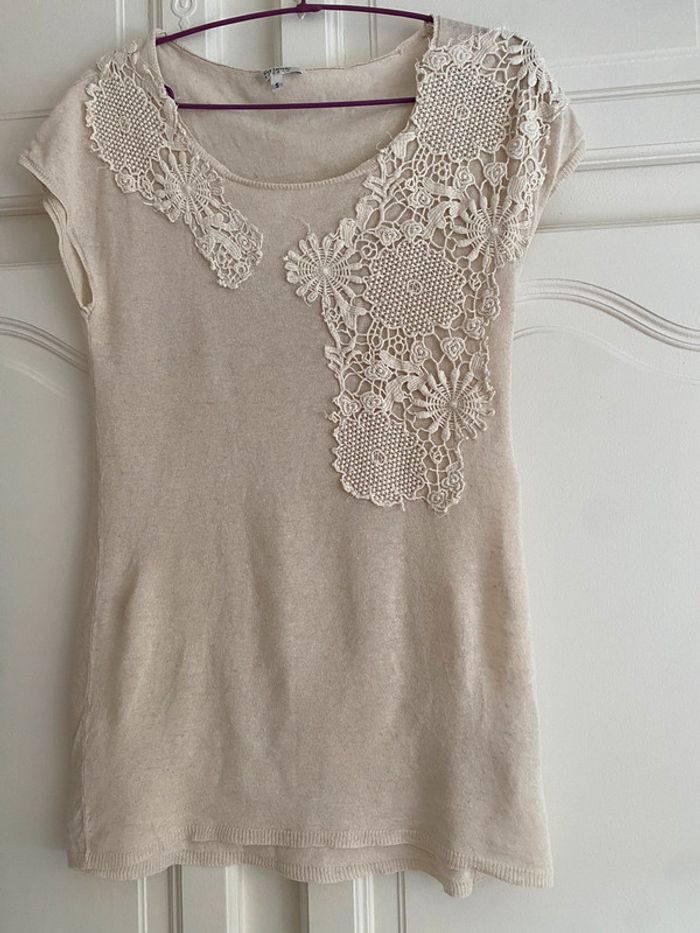 Top en maille Guy Laroche taille S - photo numéro 5