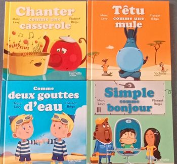 Lot de 4 livres "C'est comme ça"
