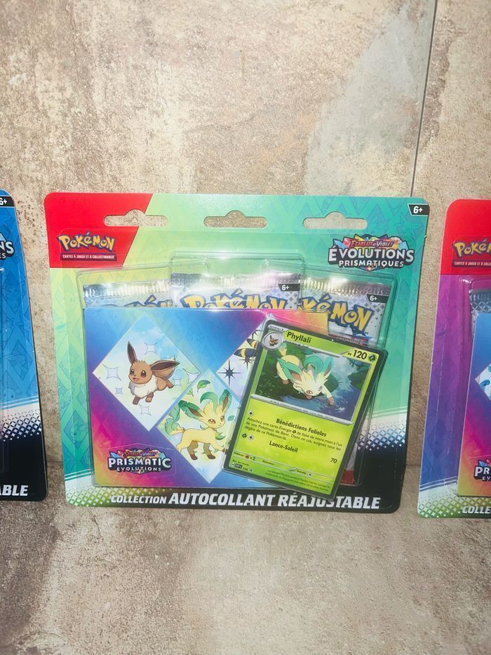 Lot de 3 tripack Pokémon évolutions prismatiques 8.5 - photo numéro 4