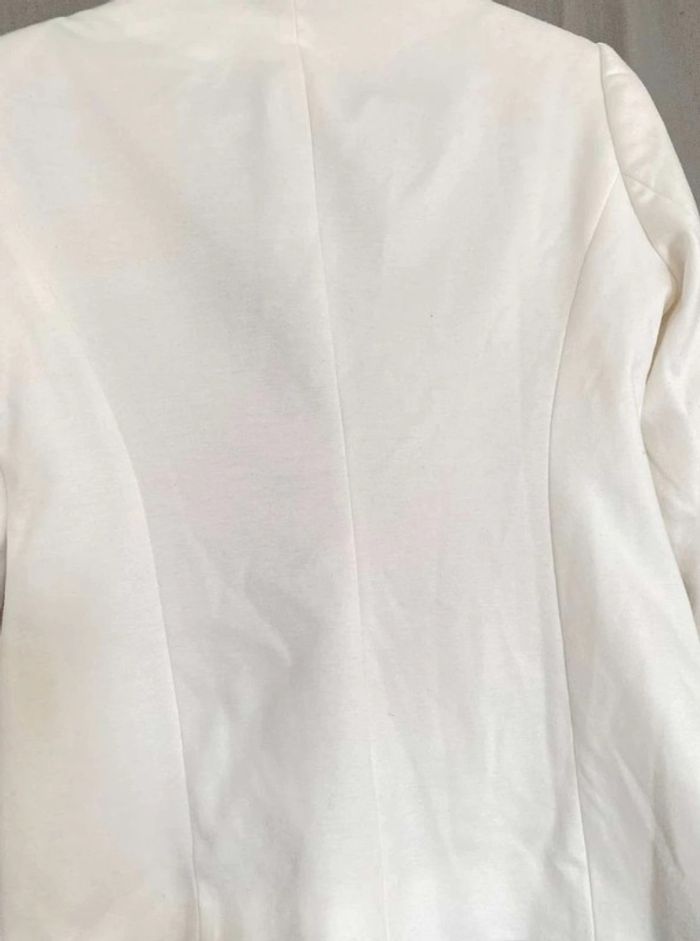 Veste blazer blanche - photo numéro 14