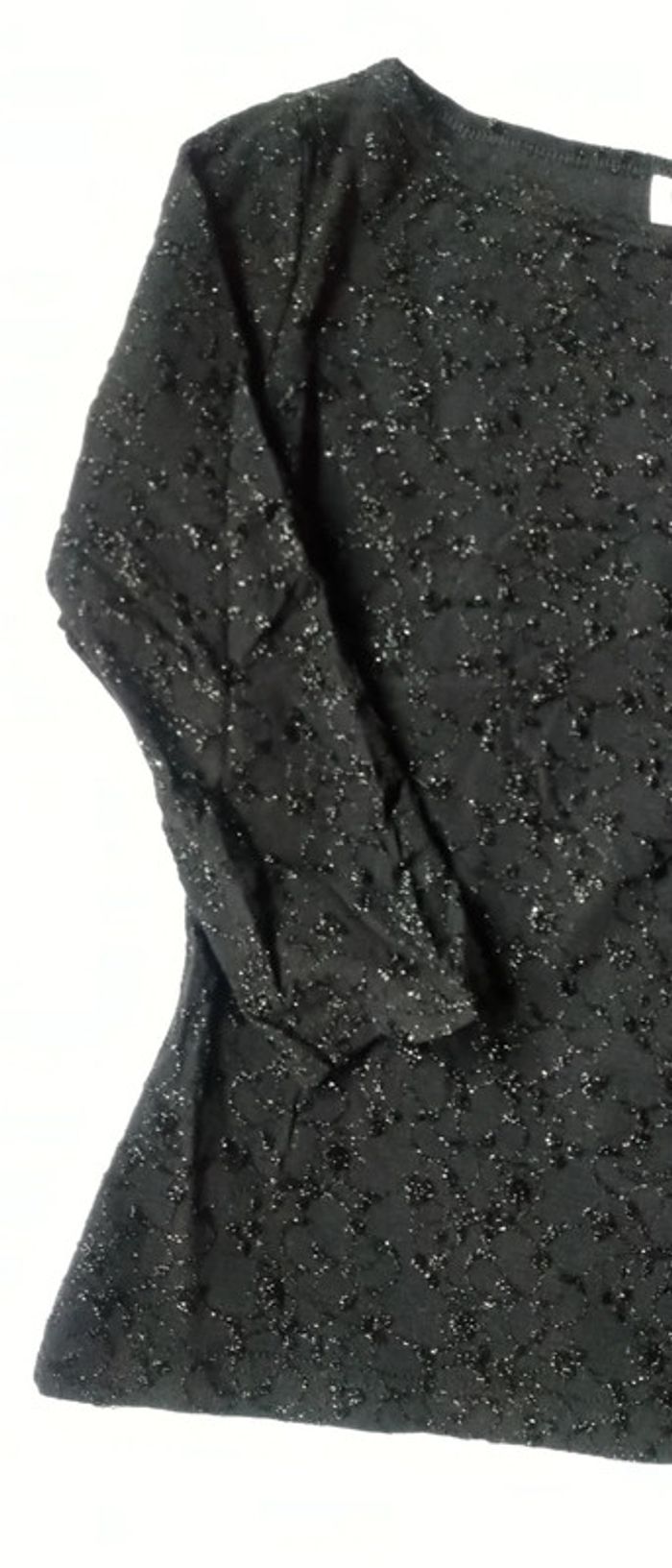 Haut noir avec broderies scintillantes vintage femme 36 pimkie - photo numéro 7