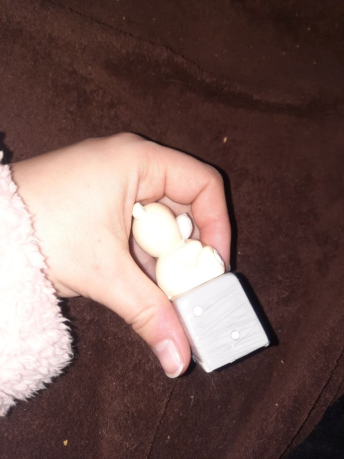 Petit ourson date anniversaire naissance céramique - photo numéro 4