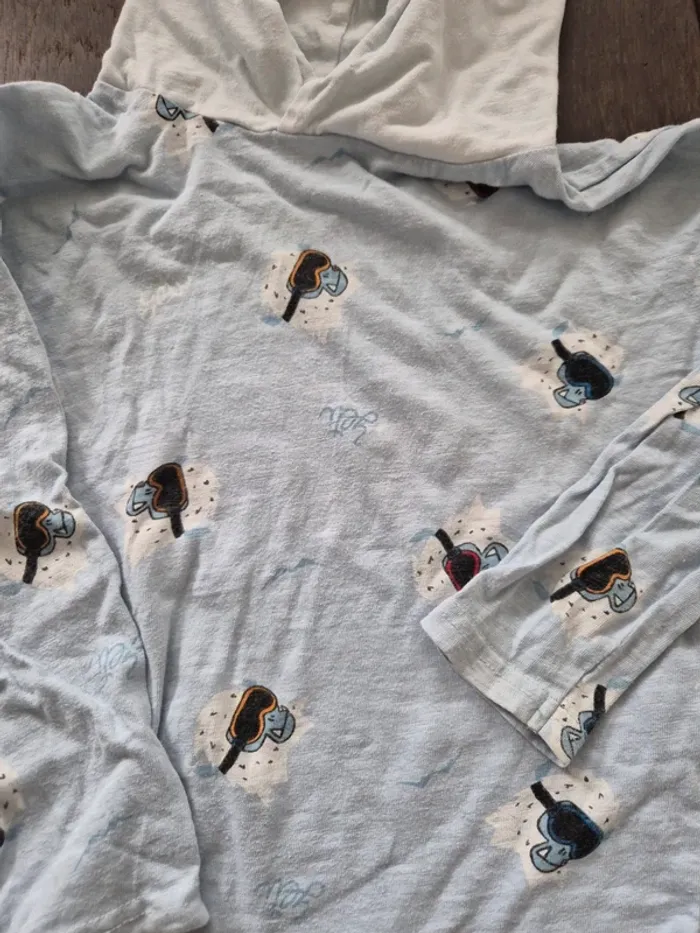 T shirt à capuche kiabi - photo numéro 2