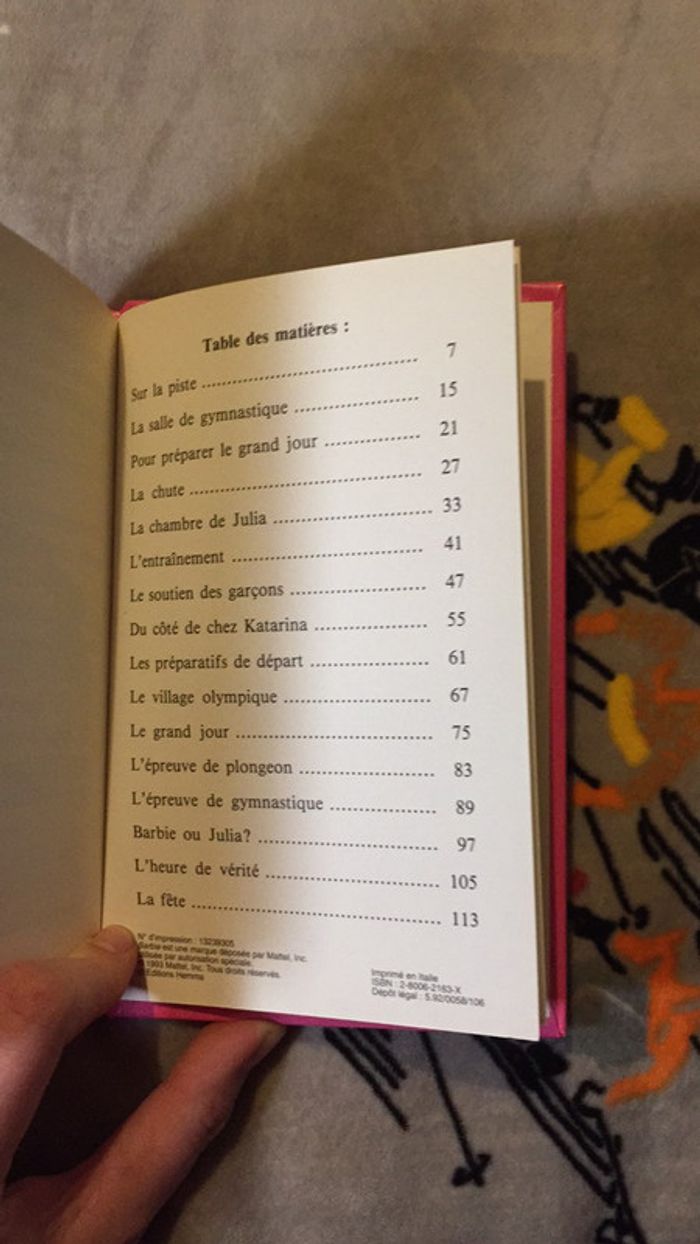 Barbie aux jeux olympiques Première bibliothèque des enfants - photo numéro 4