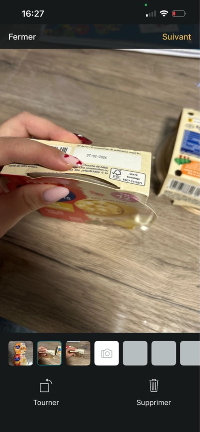 Repas bébé - photo numéro 3