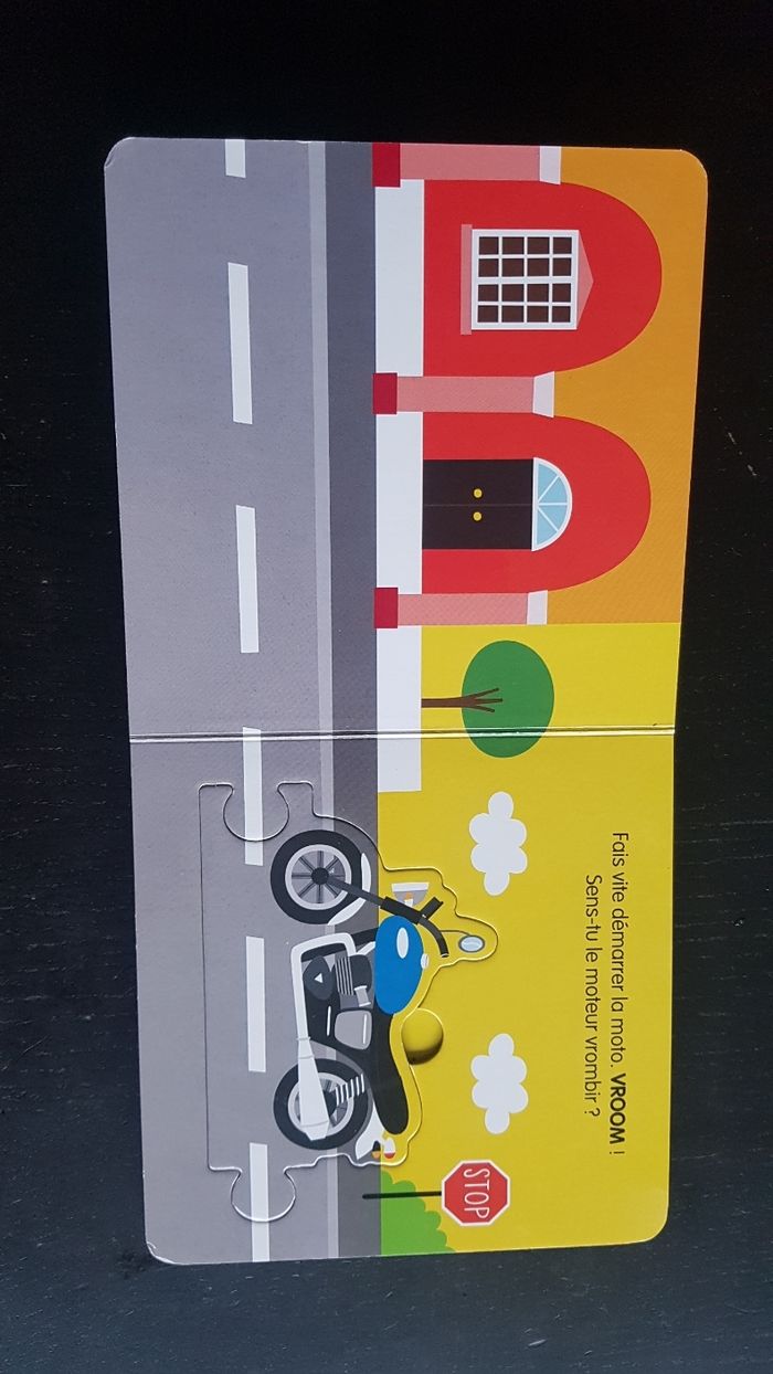 Livre puzzle vehicules - photo numéro 3