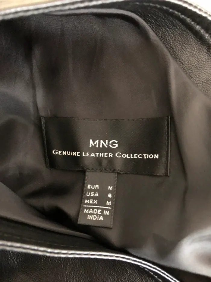 Robe en cuir véritable - photo numéro 4