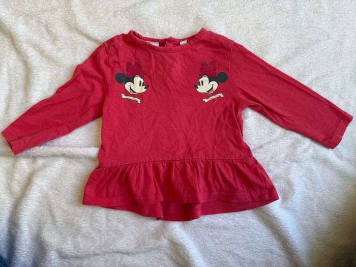 🎀 t shirt Minnie 6 mois 🎀