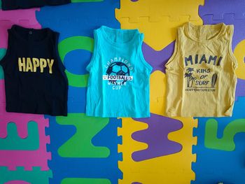 Lot de 3 T-shirt sans manches