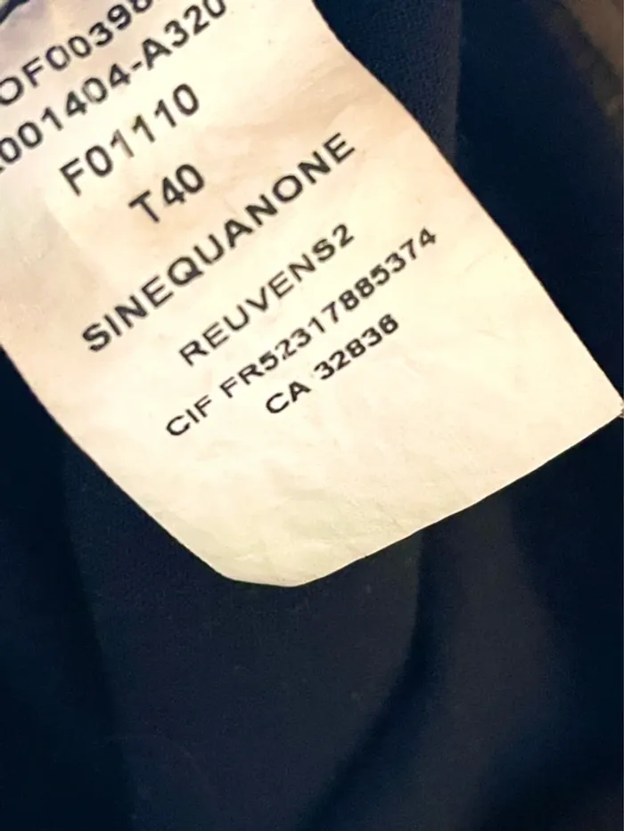 Robe Elégante à Col Claudine - Sinequanone - Taille 40 - photo numéro 15