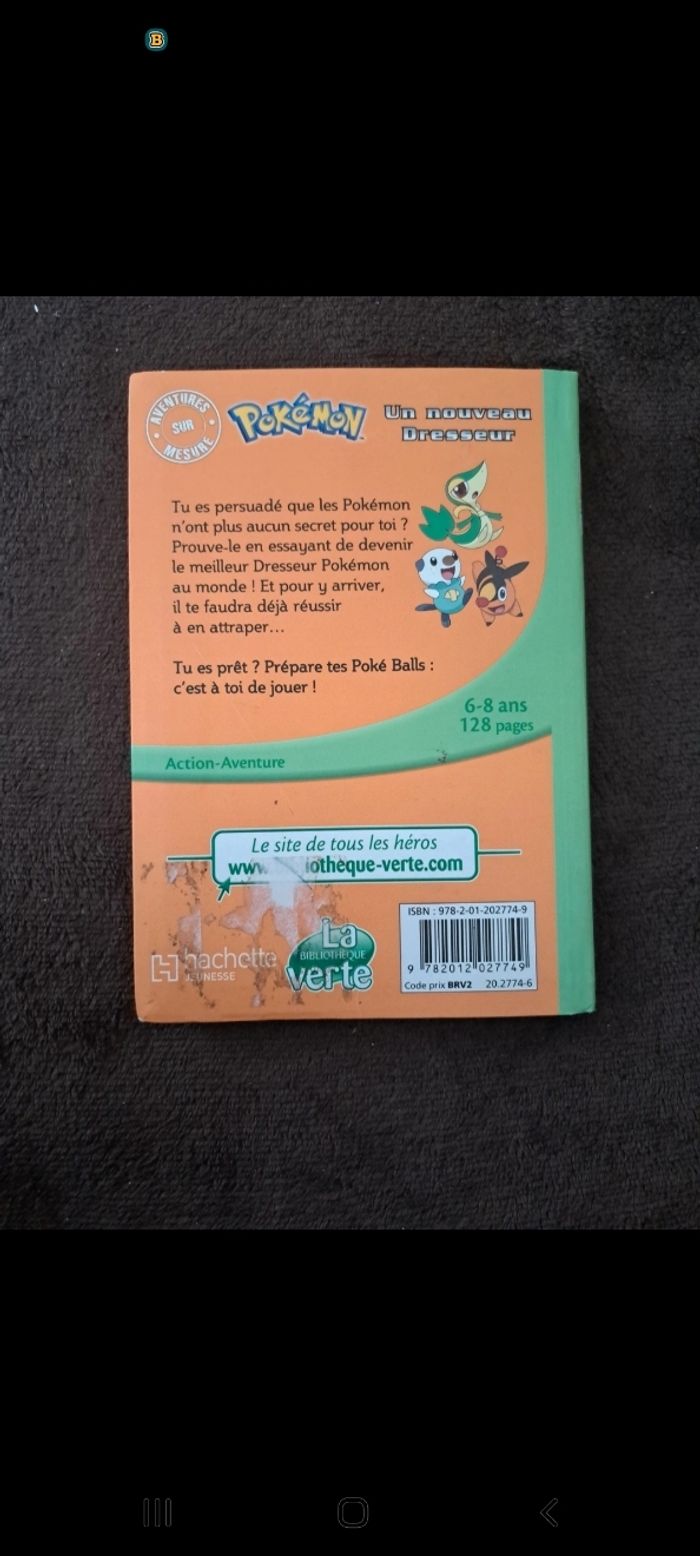 Livre pokemon - photo numéro 2