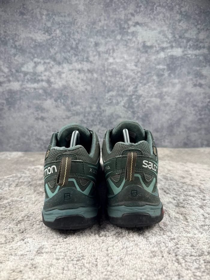 Salomon X Ultra 3 - Gore-Tex - Green & Yellow - photo numéro 4