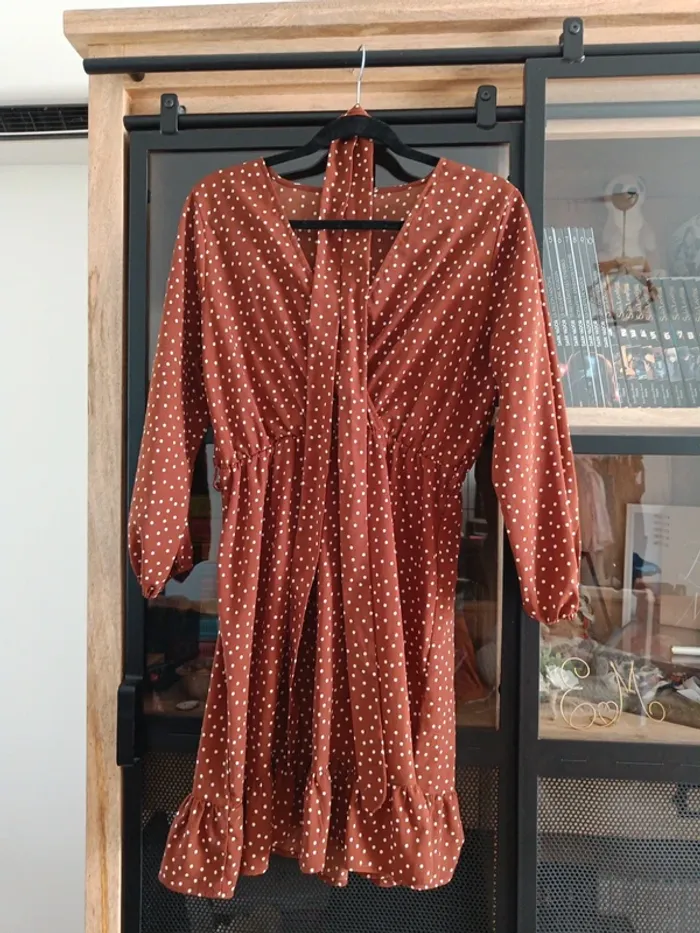 Robe à pois