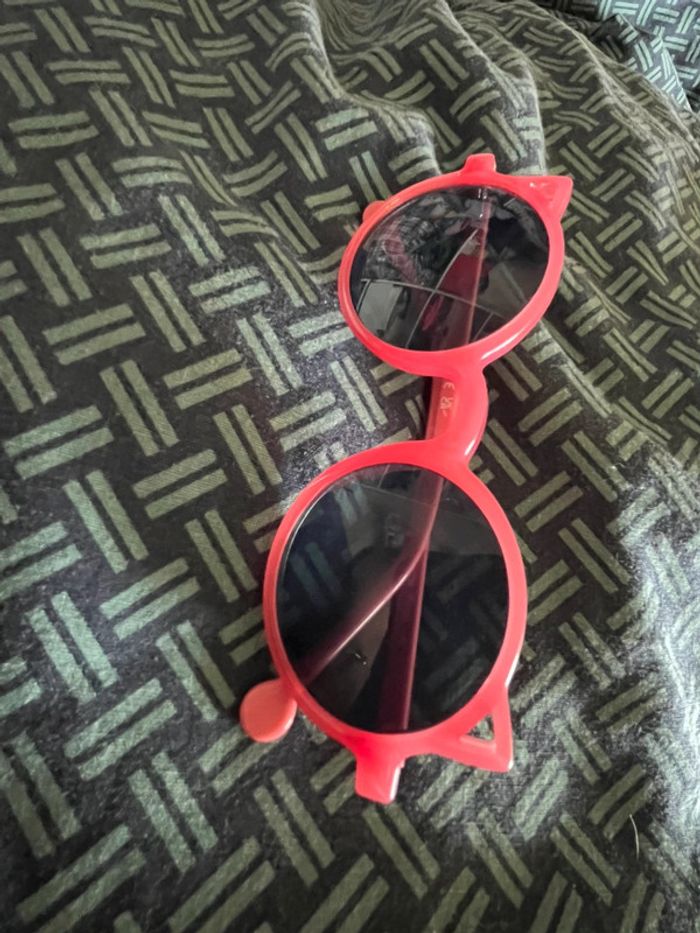 Lunettes chat 🐱 rose - photo numéro 3