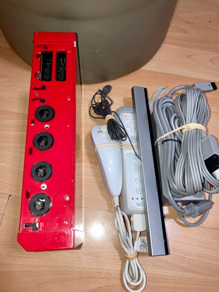 Console Nintendo Wii Edition Mario 25eme Anniversaire Loose Complète - photo numéro 4