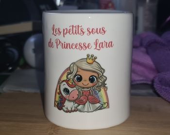 Tirelire enfants personnalisé