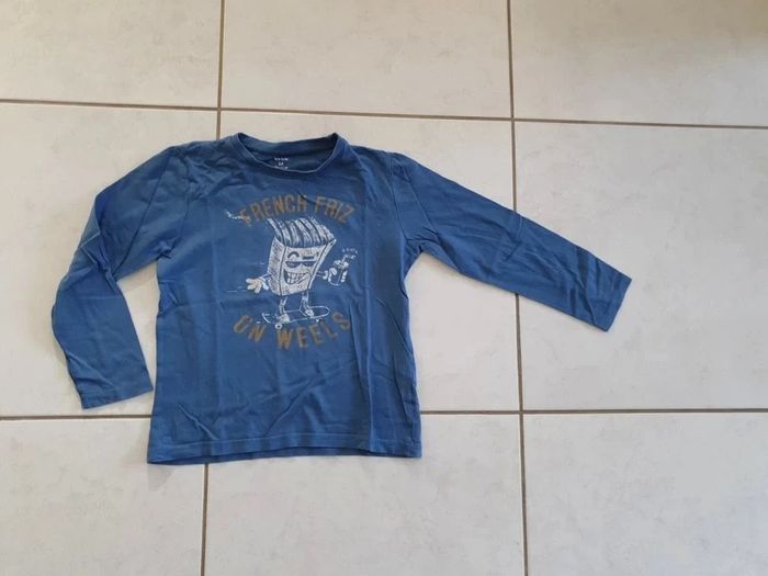 T-shirt ML garçon Kiabi 8 ans LC4 - photo numéro 2