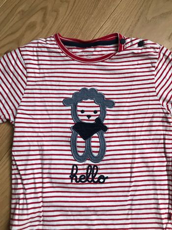 T-shirt manche longue okaidi 36 mois