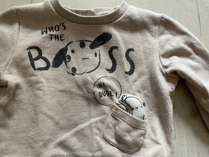 Très joli pull hiver garçon 12 mois - photo numéro 2