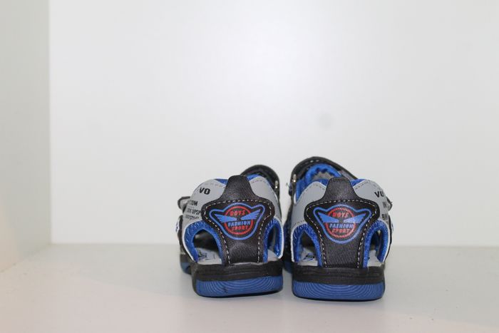 belle sandales noire et bleue 22 - photo numéro 5