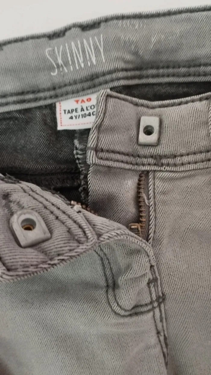 Jean skinny Tape à l'oeil - 4 ans 🎀 - photo numéro 2